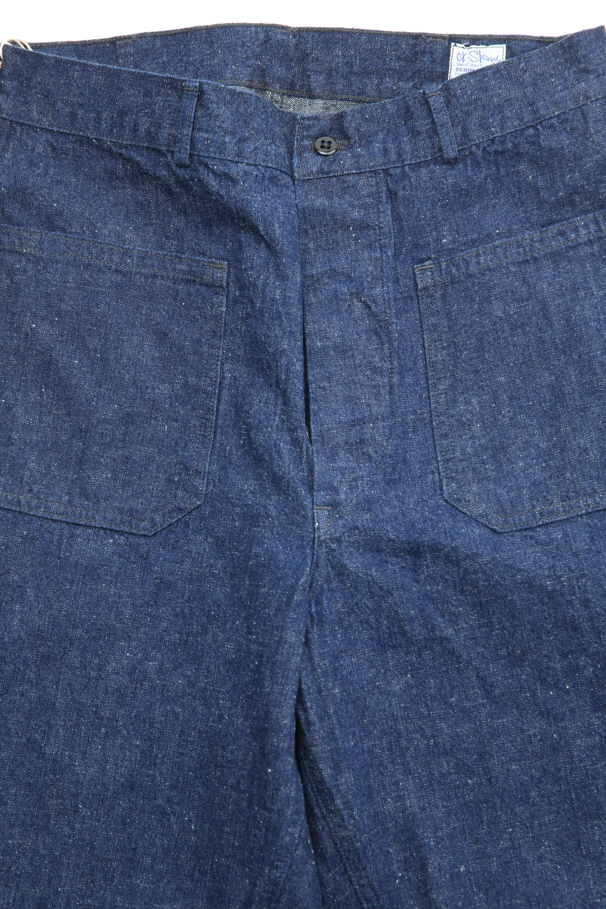orSlow DENIM SAILOR PANTS - One Wash