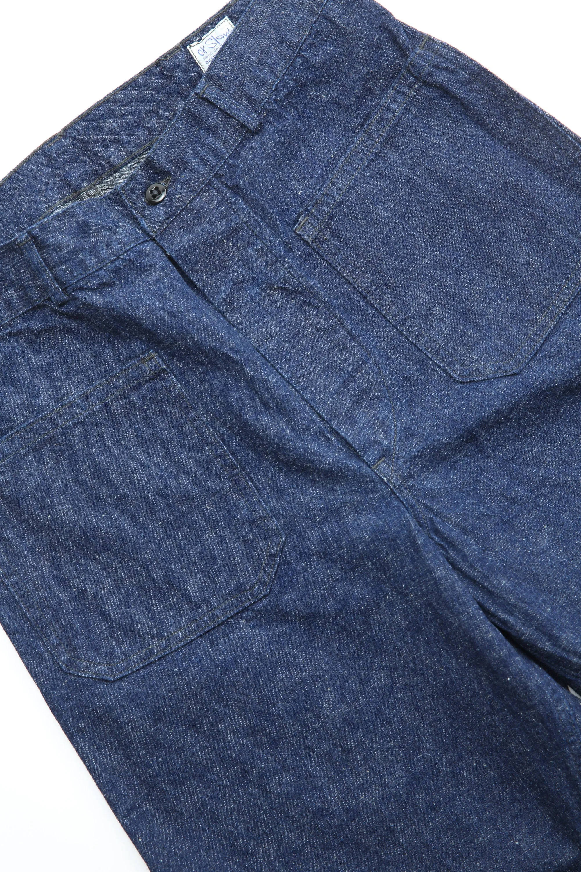 orSlow DENIM SAILOR PANTS - One Wash