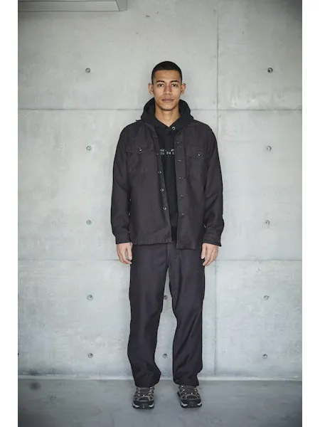 orSlow U.S Army Fatigue Shirt - BLACK