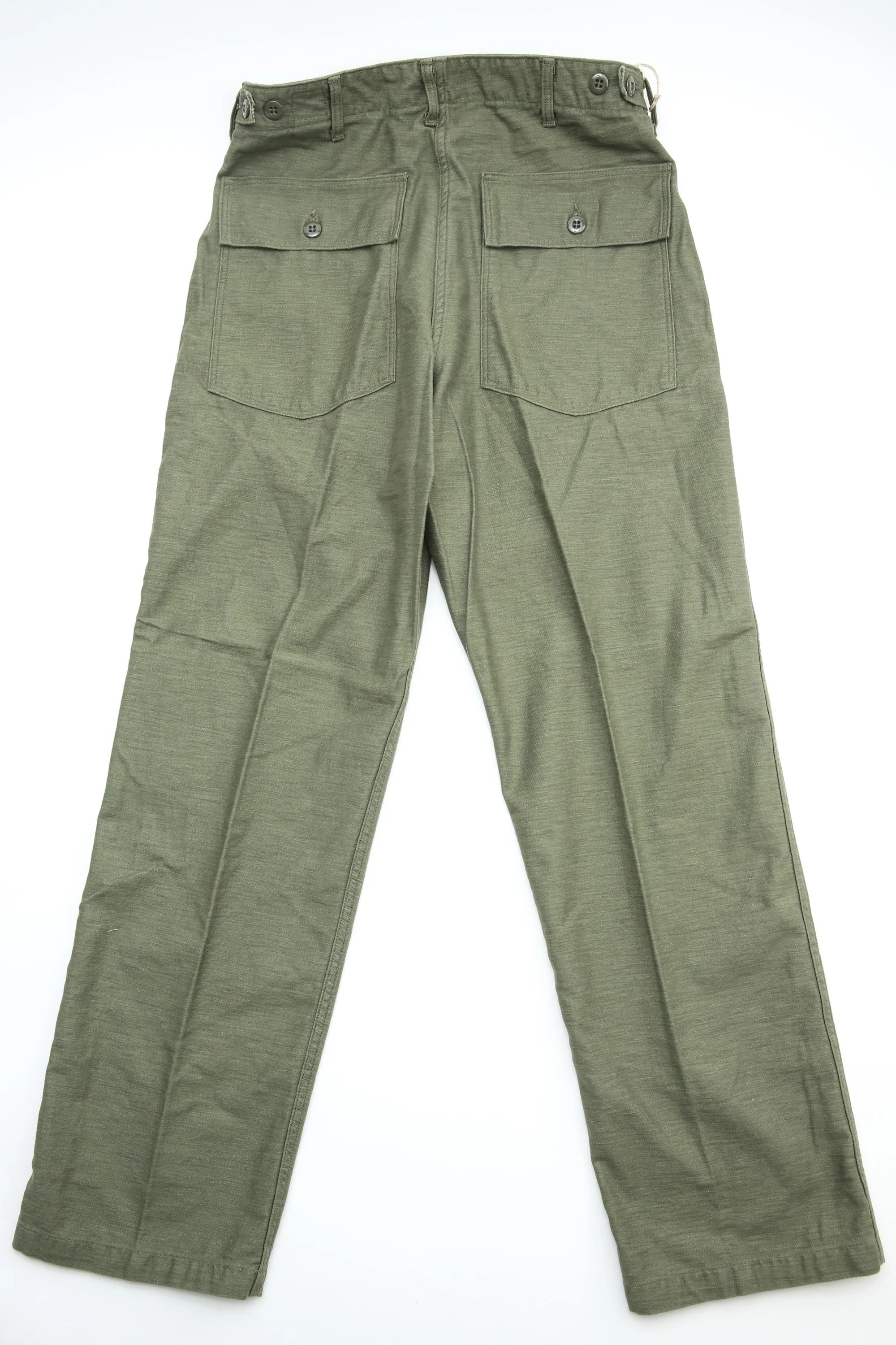 orSlow VINTAGE FIT FATIGUE PANTS (UNISEX) - Green
