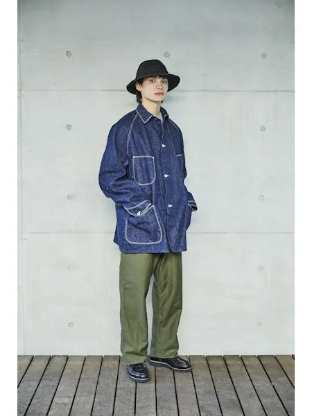 orSlow VINTAGE FIT FATIGUE PANTS (UNISEX) - Green