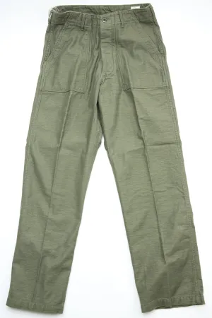 orSlow VINTAGE FIT FATIGUE PANTS (UNISEX) - Green