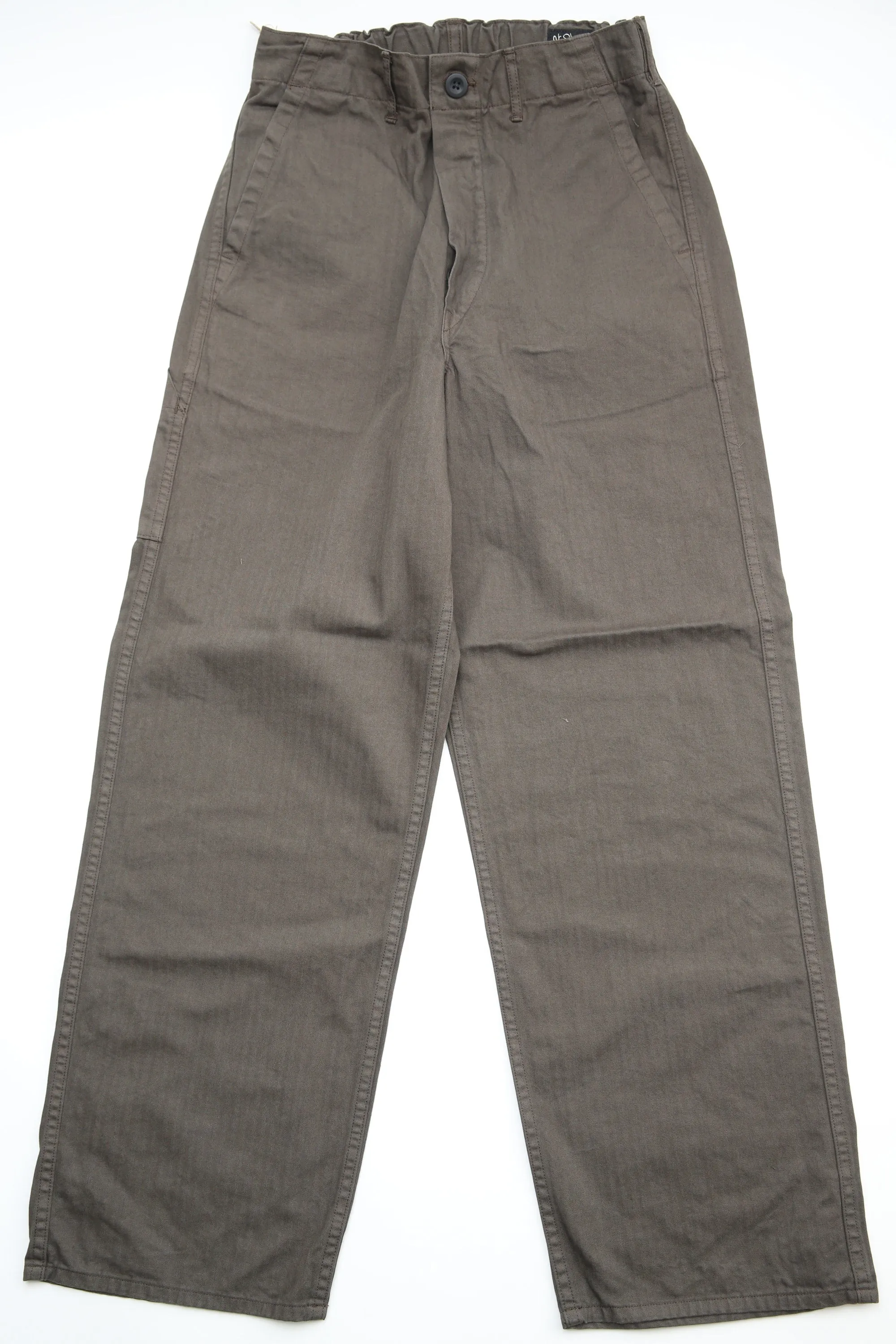 orSlow WIDE FIT FRENCH WORK PANTS (UNISEX) - Coffee Brown