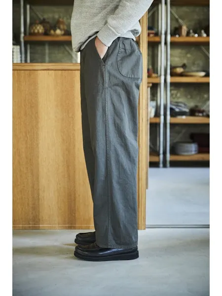 orSlow WIDE FIT FRENCH WORK PANTS (UNISEX) - Coffee Brown