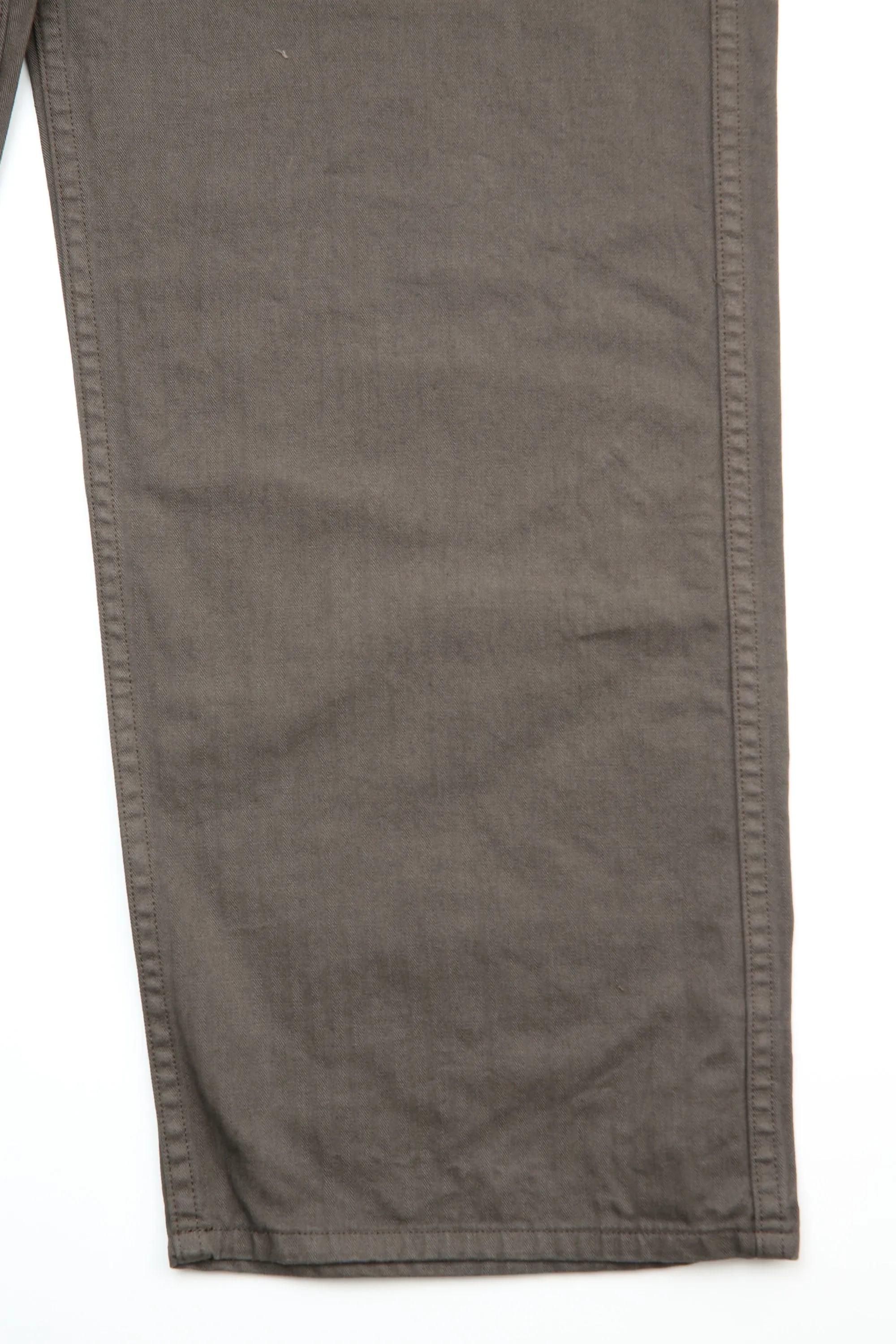 orSlow WIDE FIT FRENCH WORK PANTS (UNISEX) - Coffee Brown