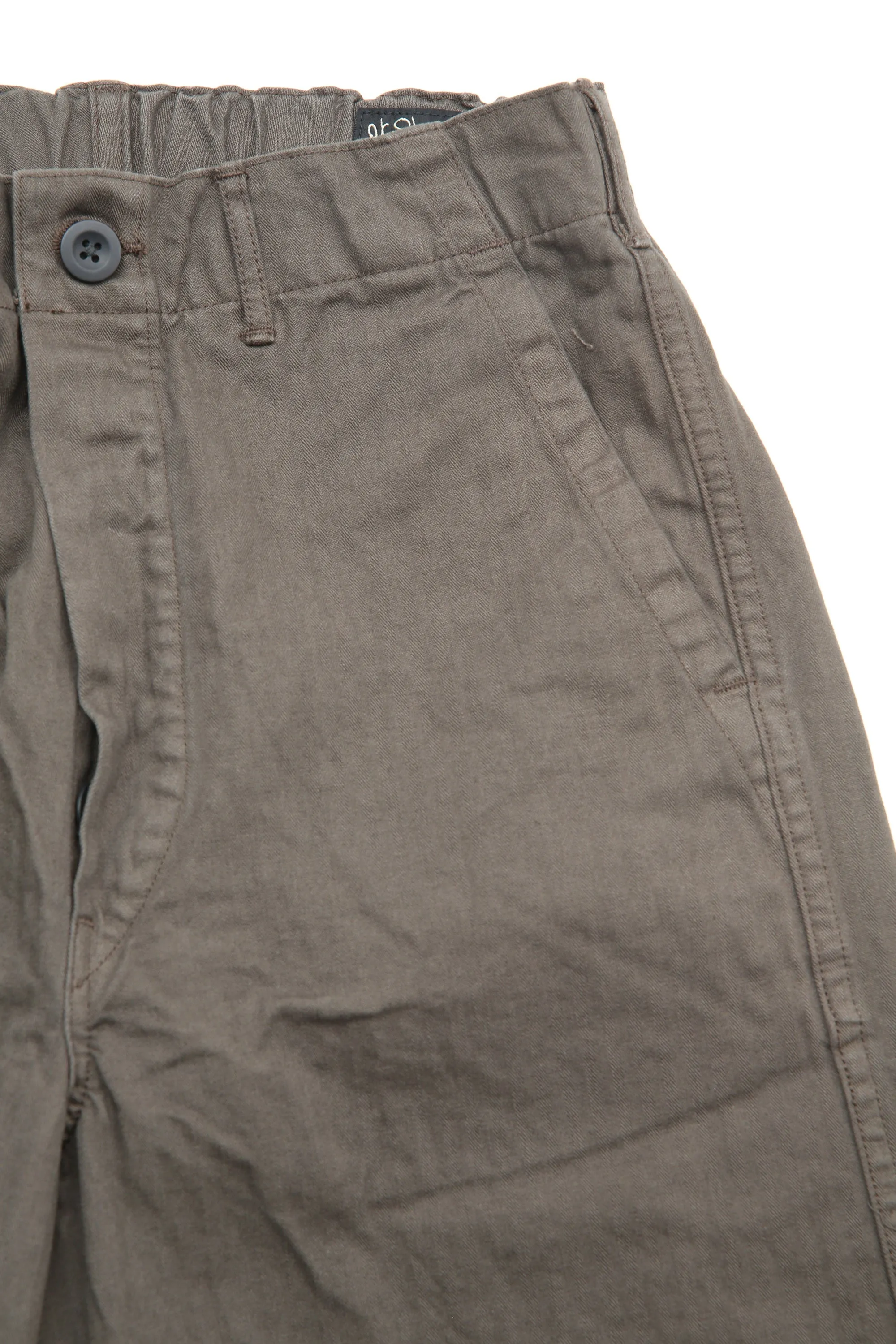 orSlow WIDE FIT FRENCH WORK PANTS (UNISEX) - Coffee Brown