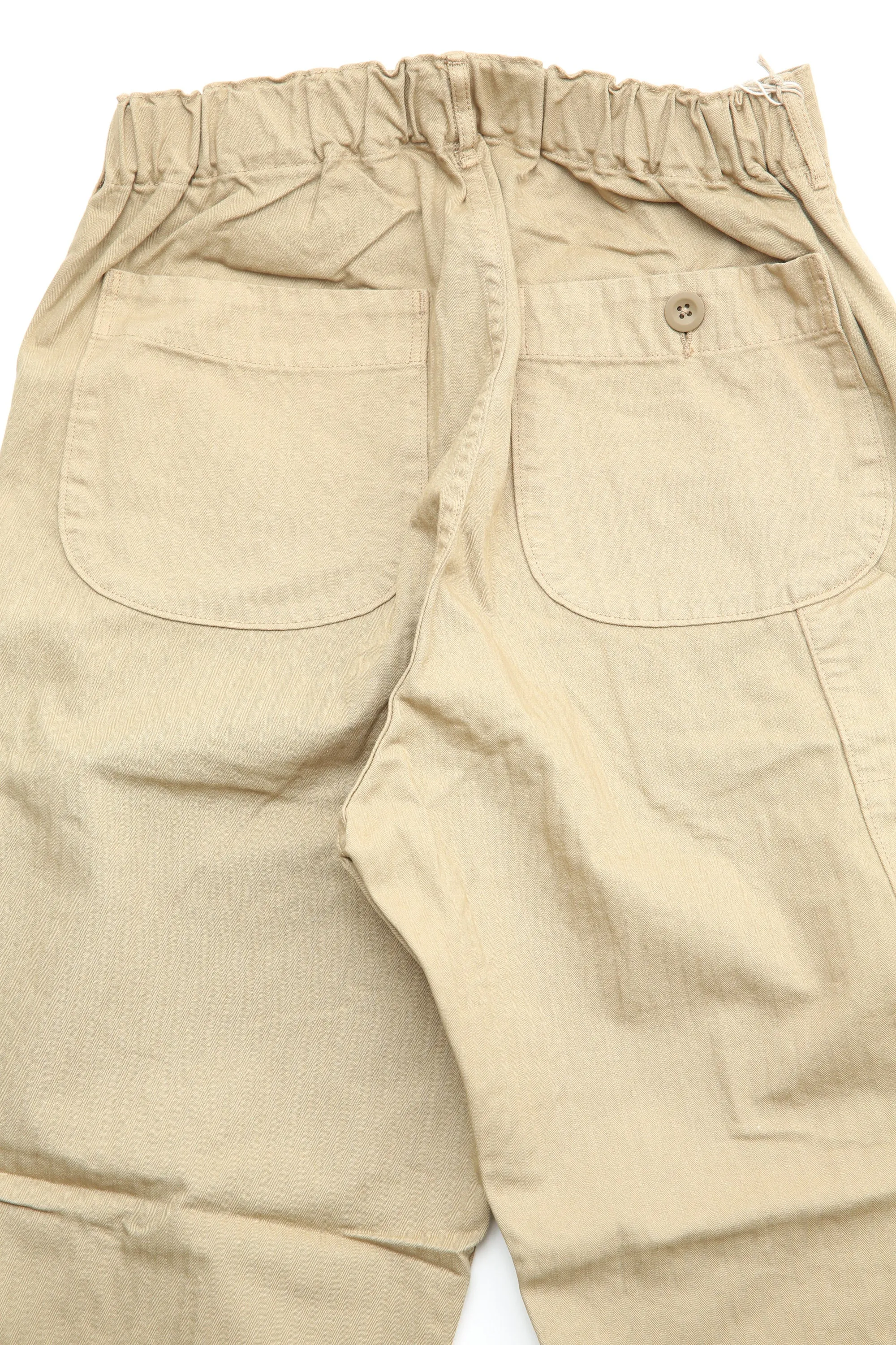 orSlow WIDE FIT FRENCH WORK PANTS (UNISEX) - Khaki
