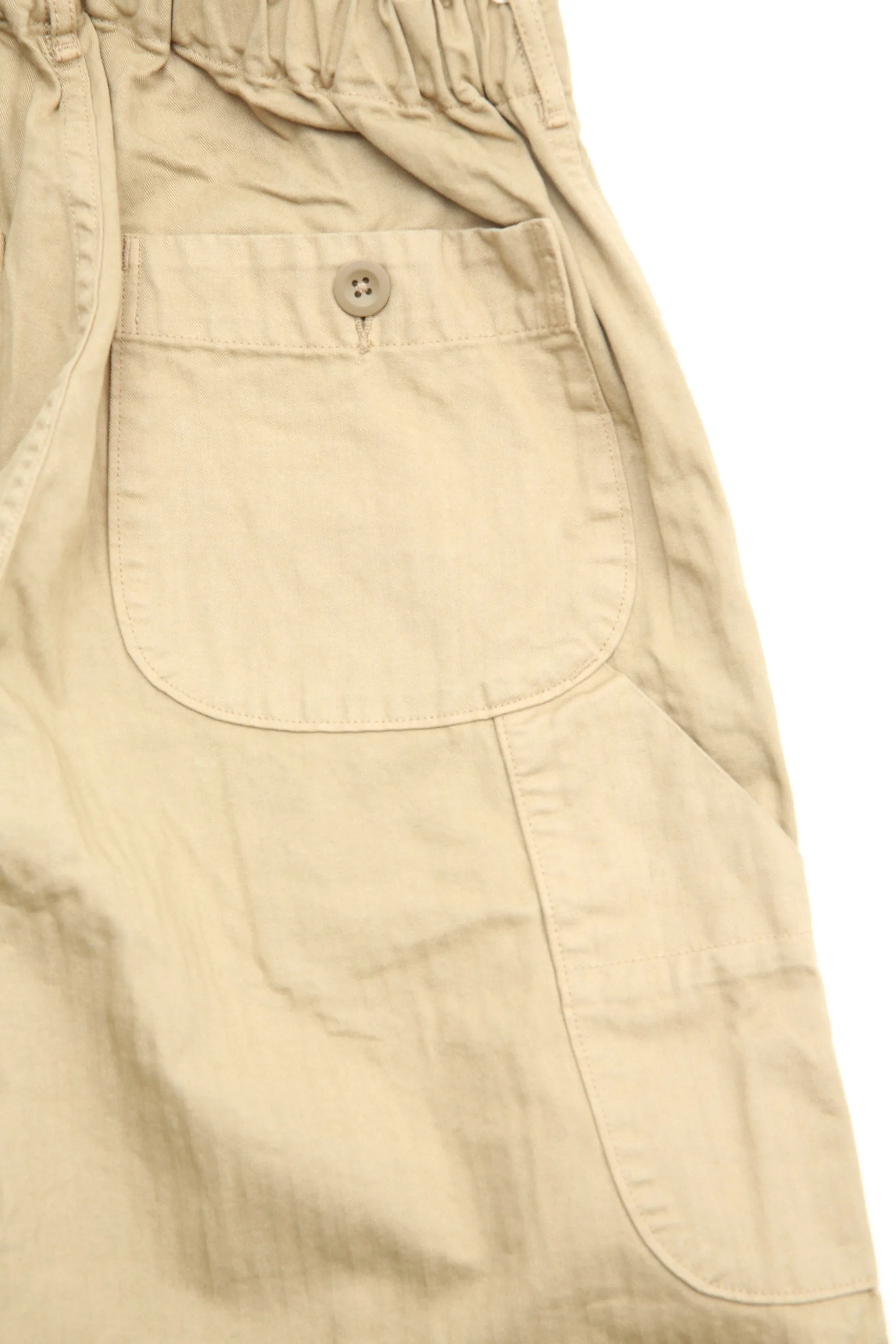 orSlow WIDE FIT FRENCH WORK PANTS (UNISEX) - Khaki