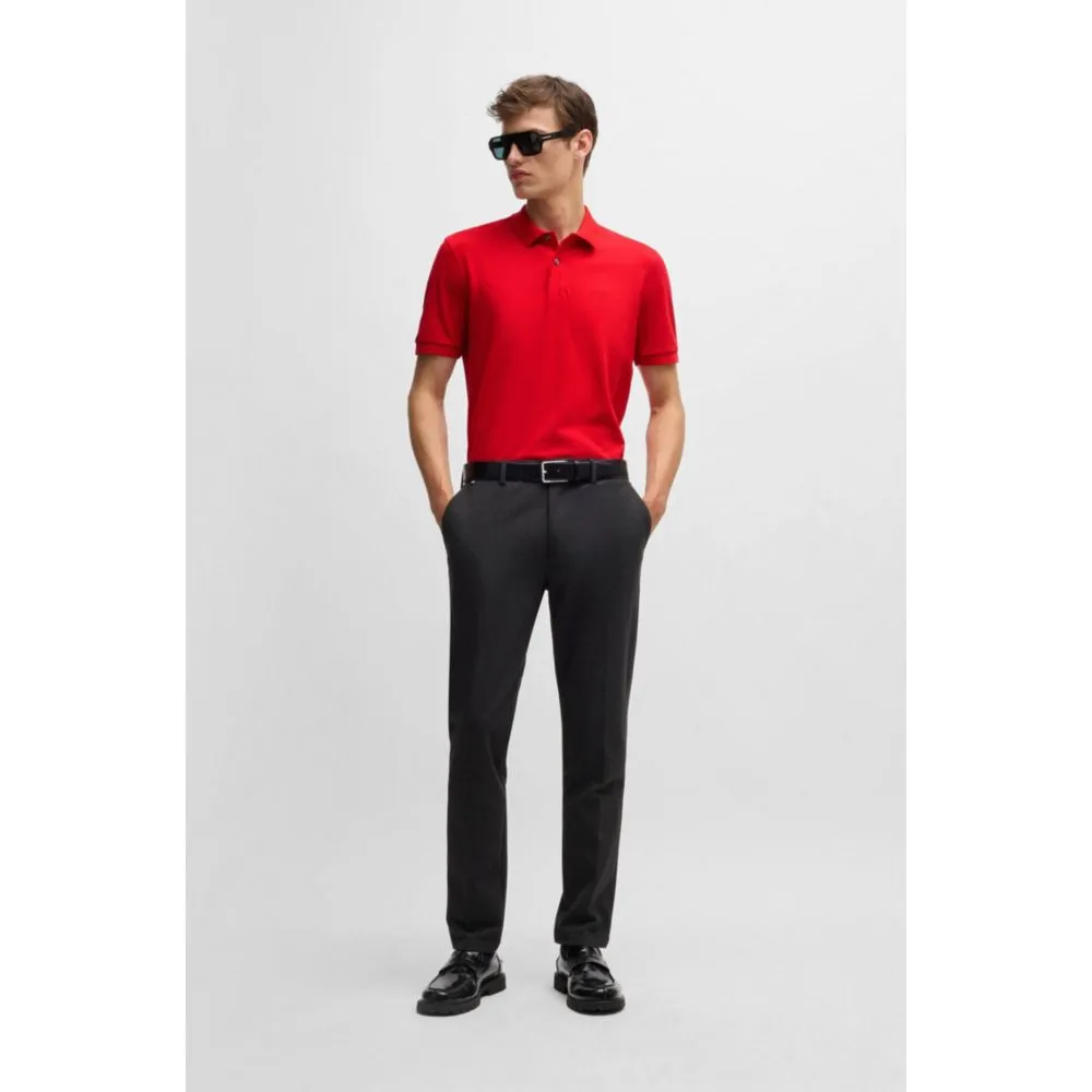 Pallas Regular-fit polo shirt in cotton with embroidered logo