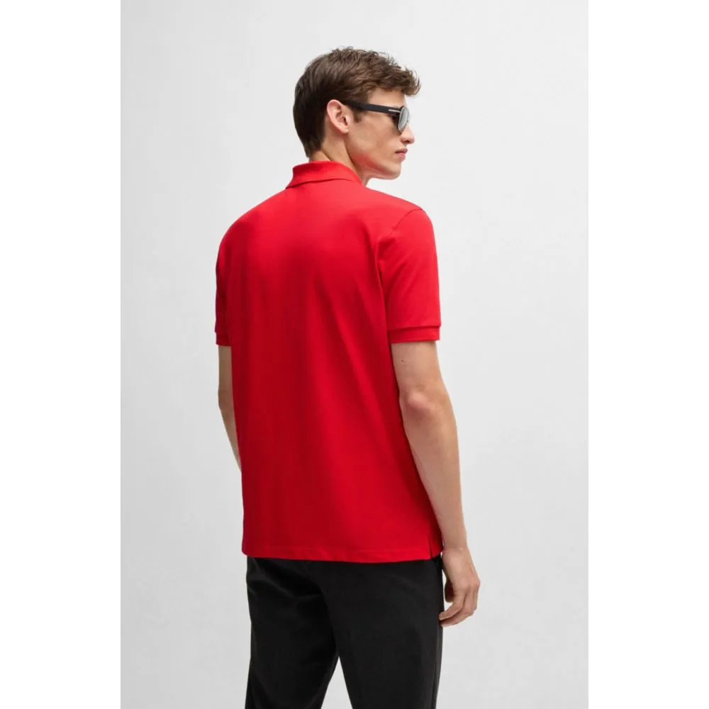 Pallas Regular-fit polo shirt in cotton with embroidered logo