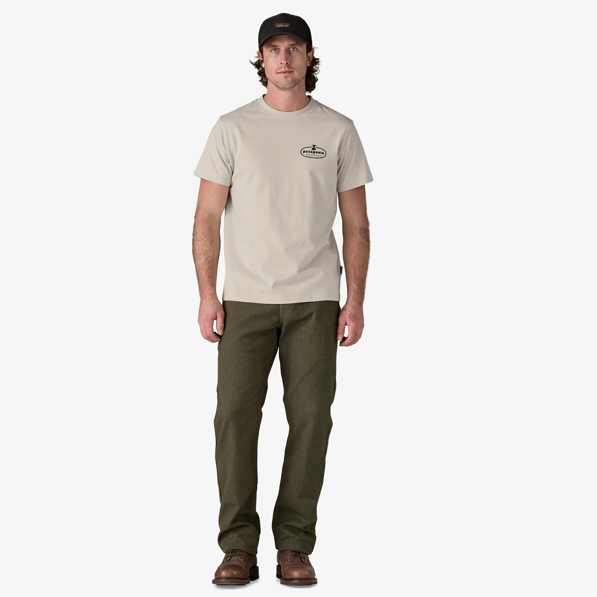 Patagonia Mens T-Shirts Foundation Work T-Shirt