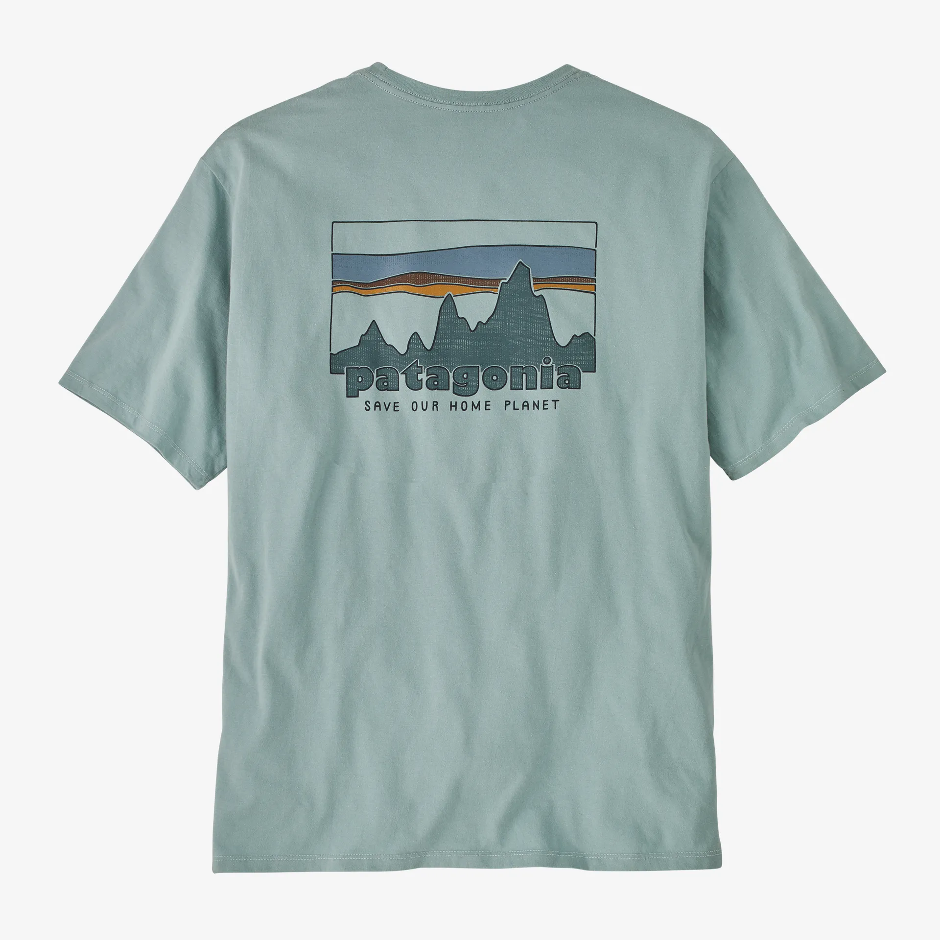 Patagonia Mens T-Shirts Men's '73 Skyline Organic T-Shirt