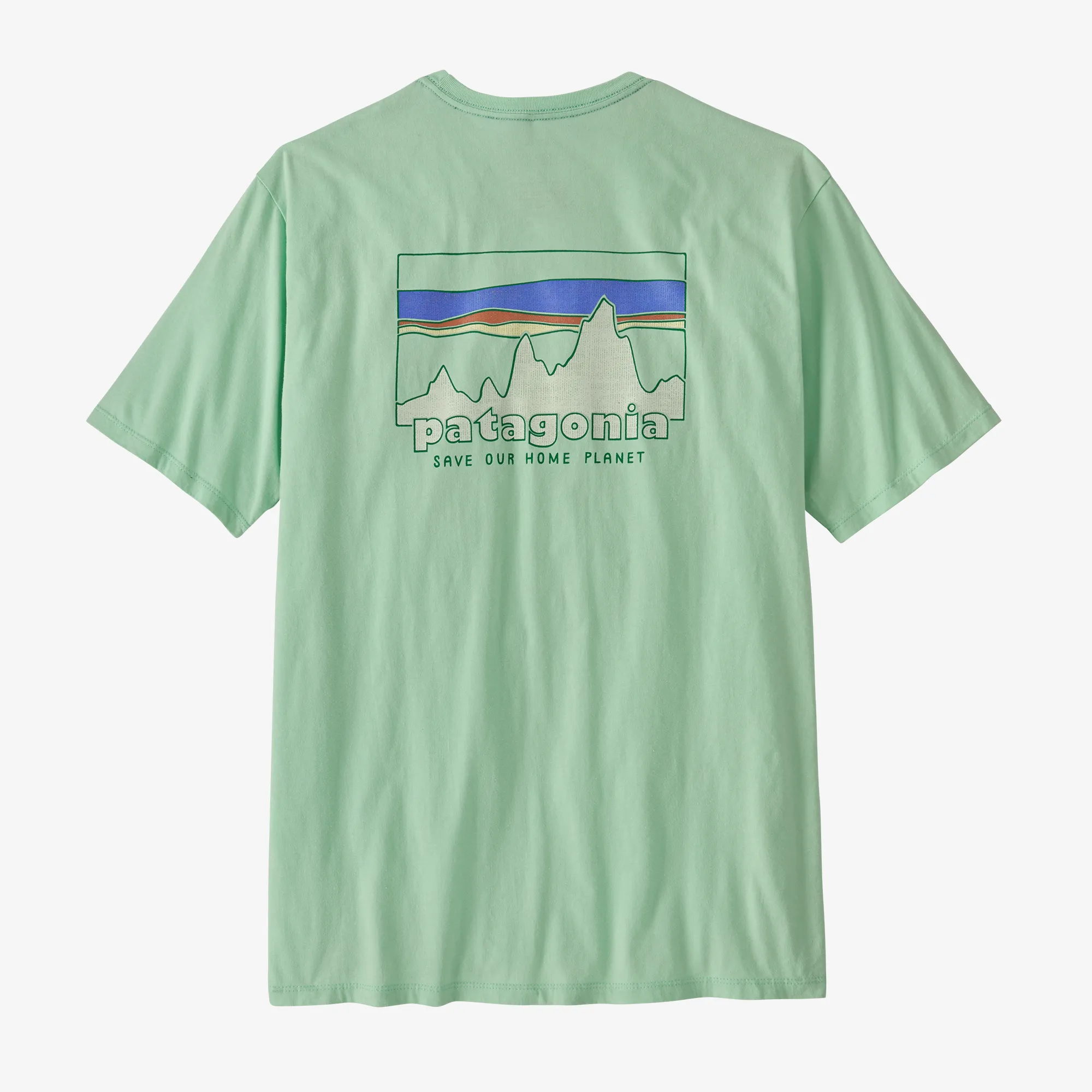 Patagonia Mens T-Shirts Men's '73 Skyline Organic T-Shirt