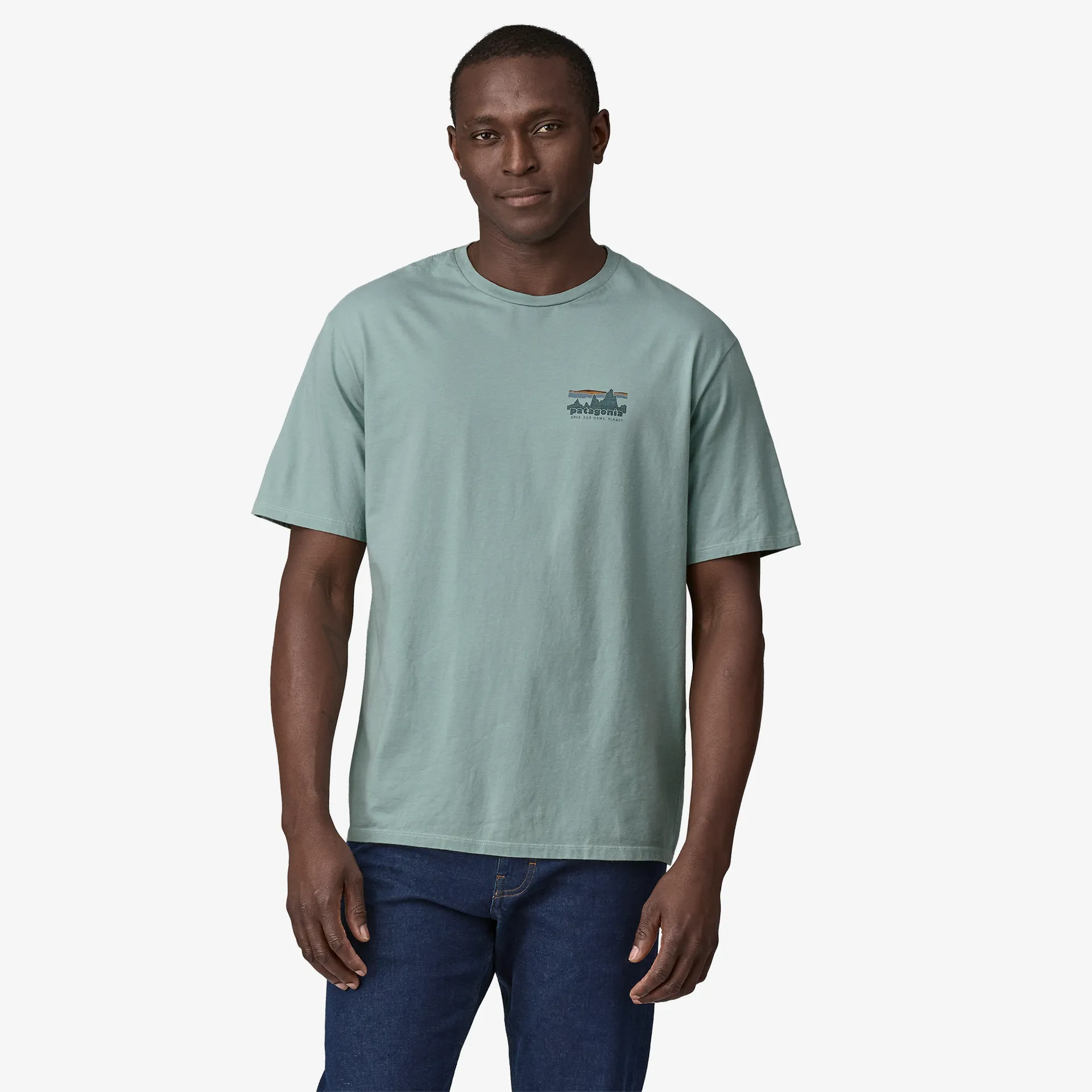 Patagonia Mens T-Shirts Men's '73 Skyline Organic T-Shirt