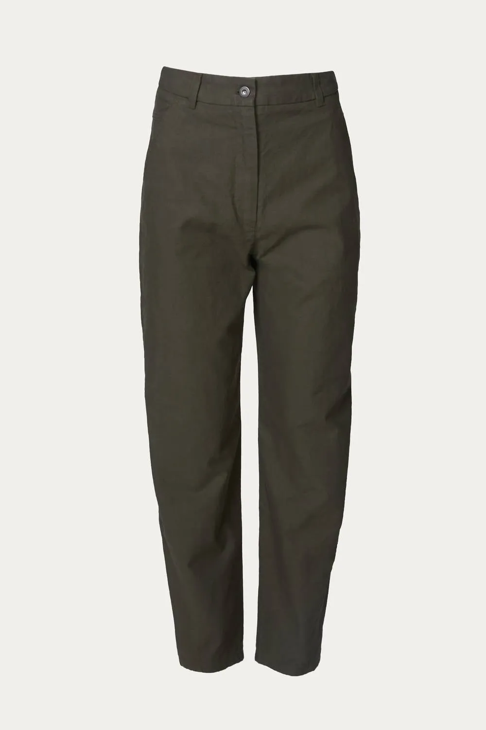 Peggy High Waist Pants In Military