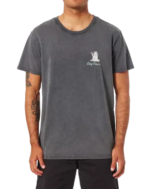 Pina T-Shirt in Black Sand Wash
