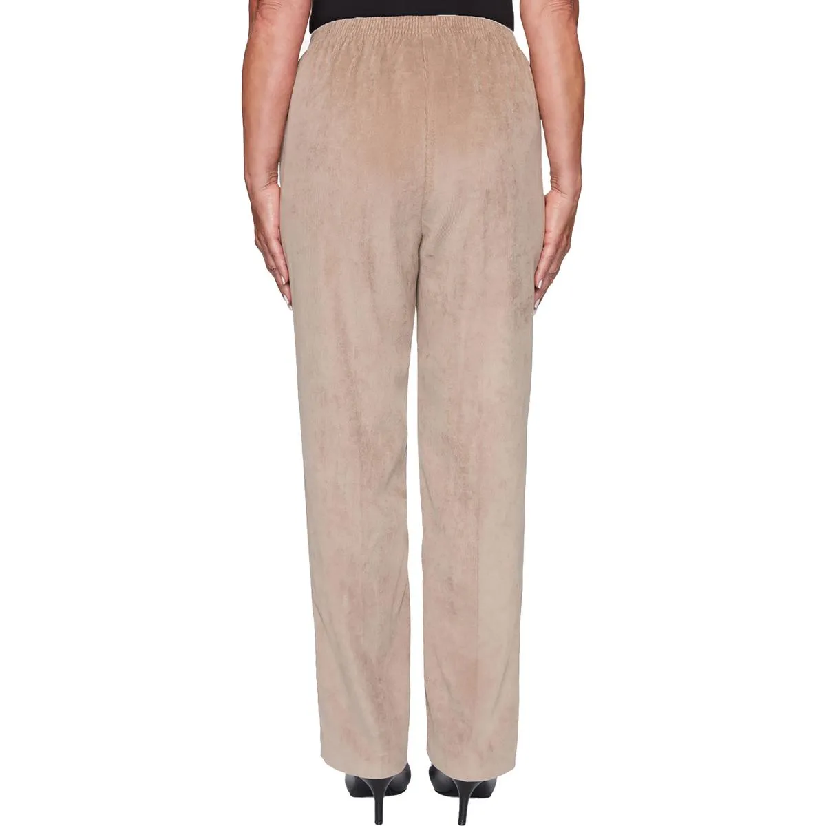Plus  Dover Cliffs Womens Ribbed Corduroy Straight Leg Pants