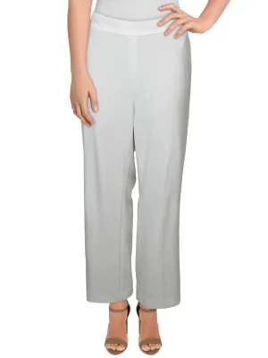 Plus Womens Elastic Pull On Capri Pants