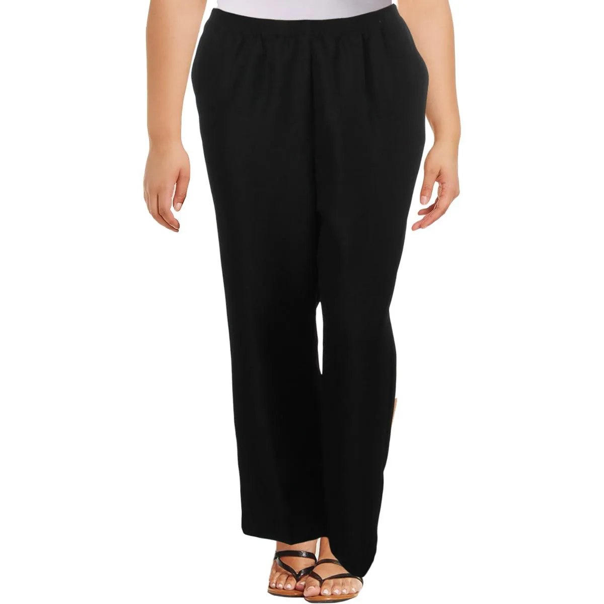 Plus Womens Office Wear Professional Casual Pants