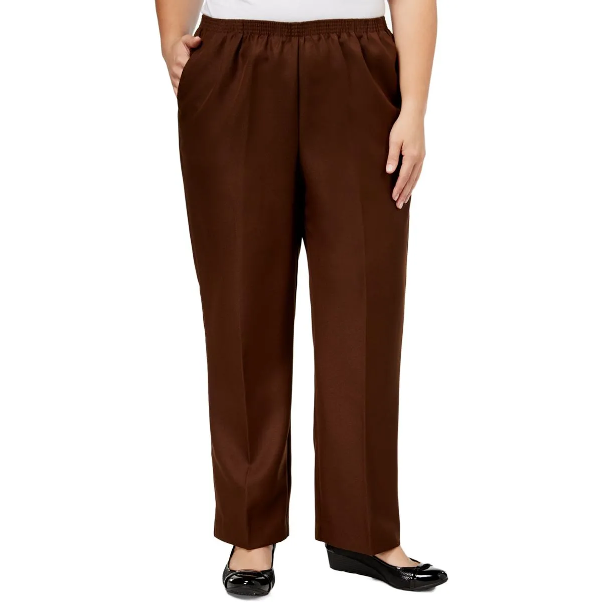 Plus Womens Office Wear Professional Casual Pants