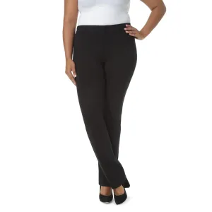 Plus Womens Slim High Waist Dress Pants