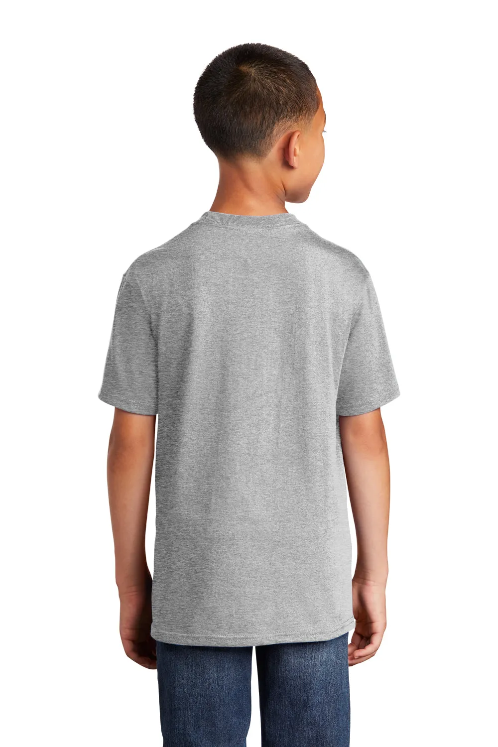 Port & Company Youth Core Short Sleeve Crewneck T-Shirt - Ash Grey