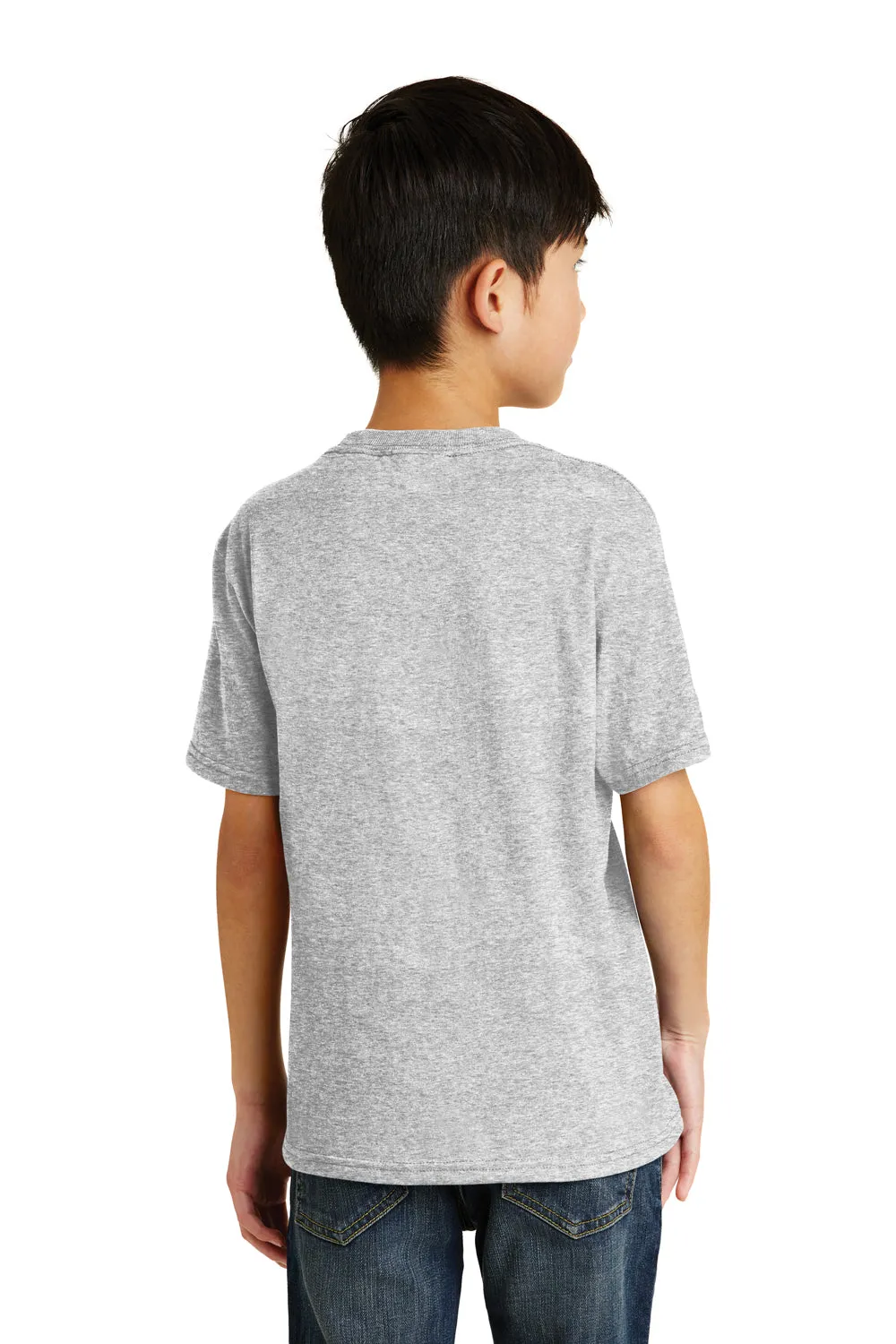 Port & Company Youth Core Short Sleeve Crewneck T-Shirt - Ash Grey