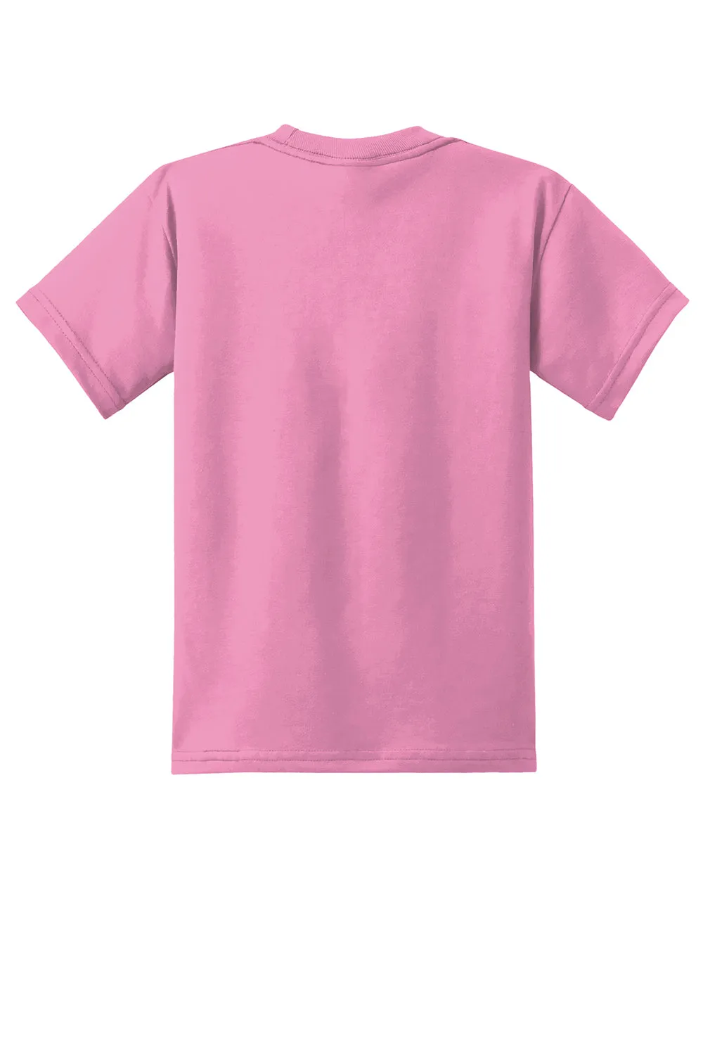 Port & Company Youth Core Short Sleeve Crewneck T-Shirt - Candy Pink