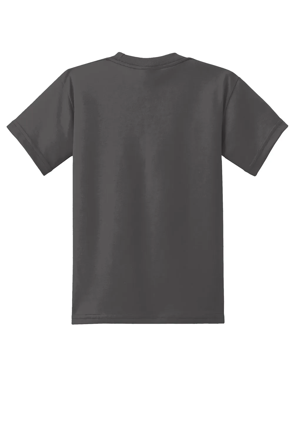 Port & Company Youth Core Short Sleeve Crewneck T-Shirt - Charcoal Grey