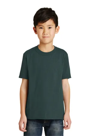 Port & Company Youth Core Short Sleeve Crewneck T-Shirt - Dark Green