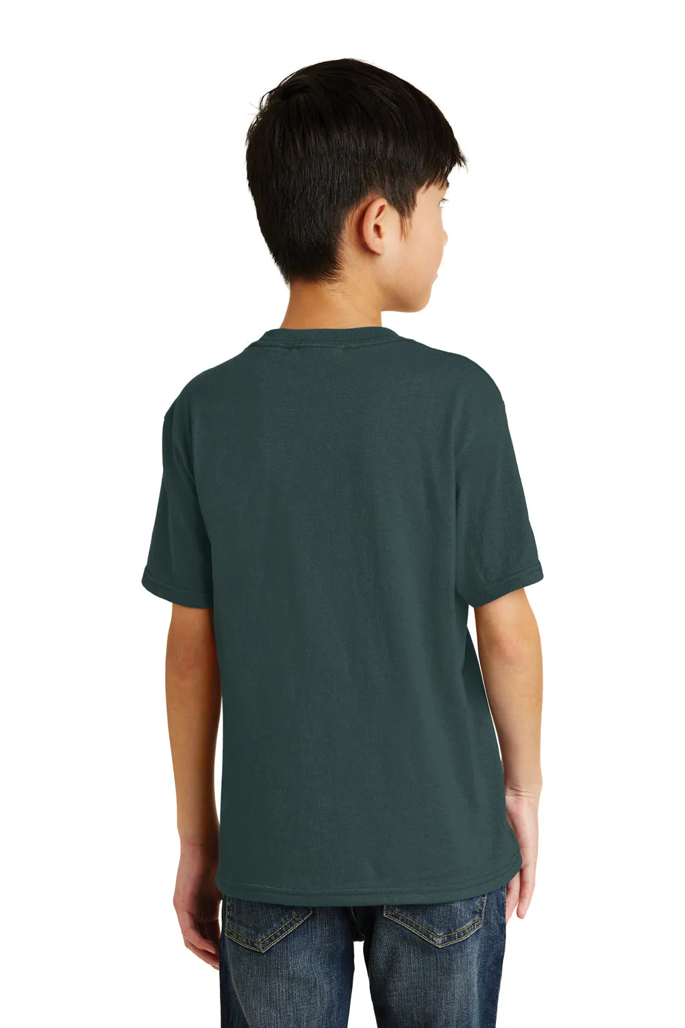 Port & Company Youth Core Short Sleeve Crewneck T-Shirt - Dark Green