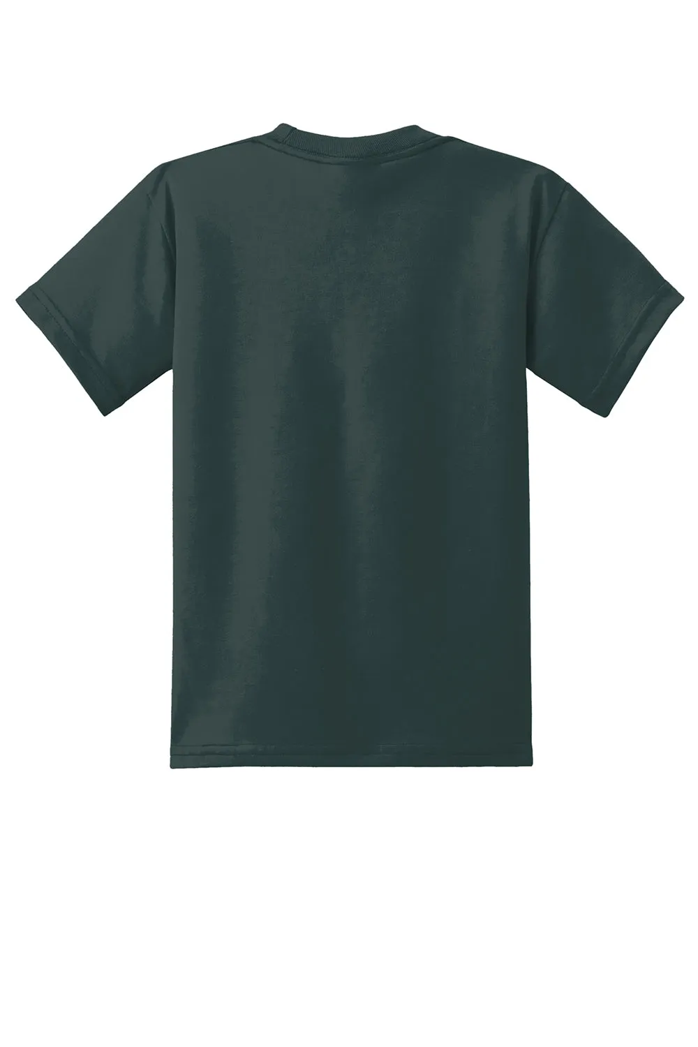 Port & Company Youth Core Short Sleeve Crewneck T-Shirt - Dark Green