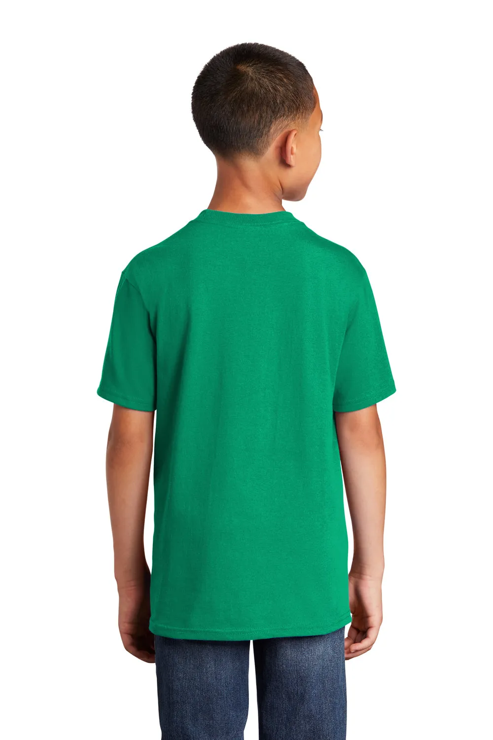 Port & Company Youth Core Short Sleeve Crewneck T-Shirt - Kelly Green