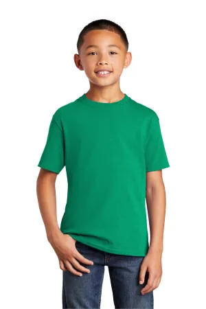 Port & Company Youth Core Short Sleeve Crewneck T-Shirt - Kelly Green