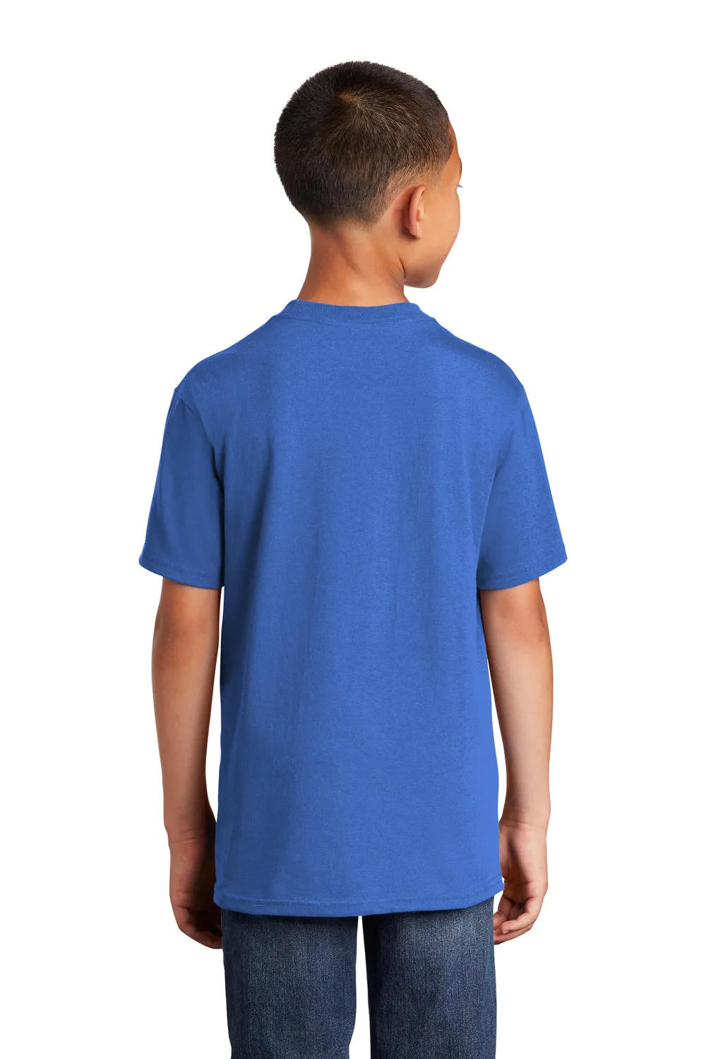 Port & Company Youth Core Short Sleeve Crewneck T-Shirt - Royal Blue