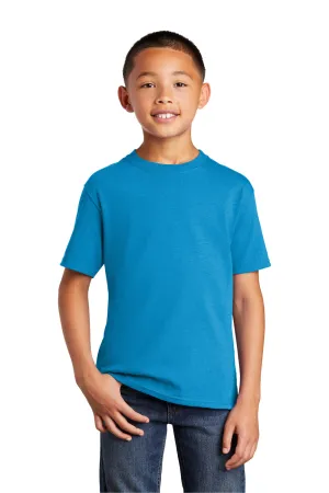 Port & Company Youth Core Short Sleeve Crewneck T-Shirt - Sapphire Blue