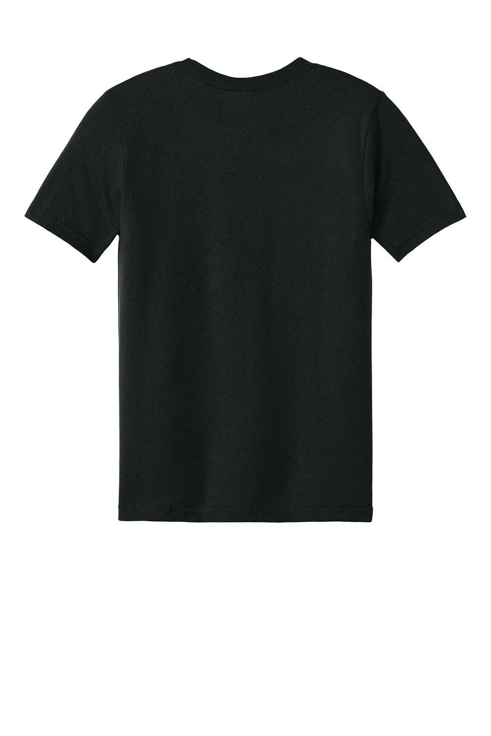 Port & Company Youth CVC Short Sleeve Crewneck T-Shirt - Black