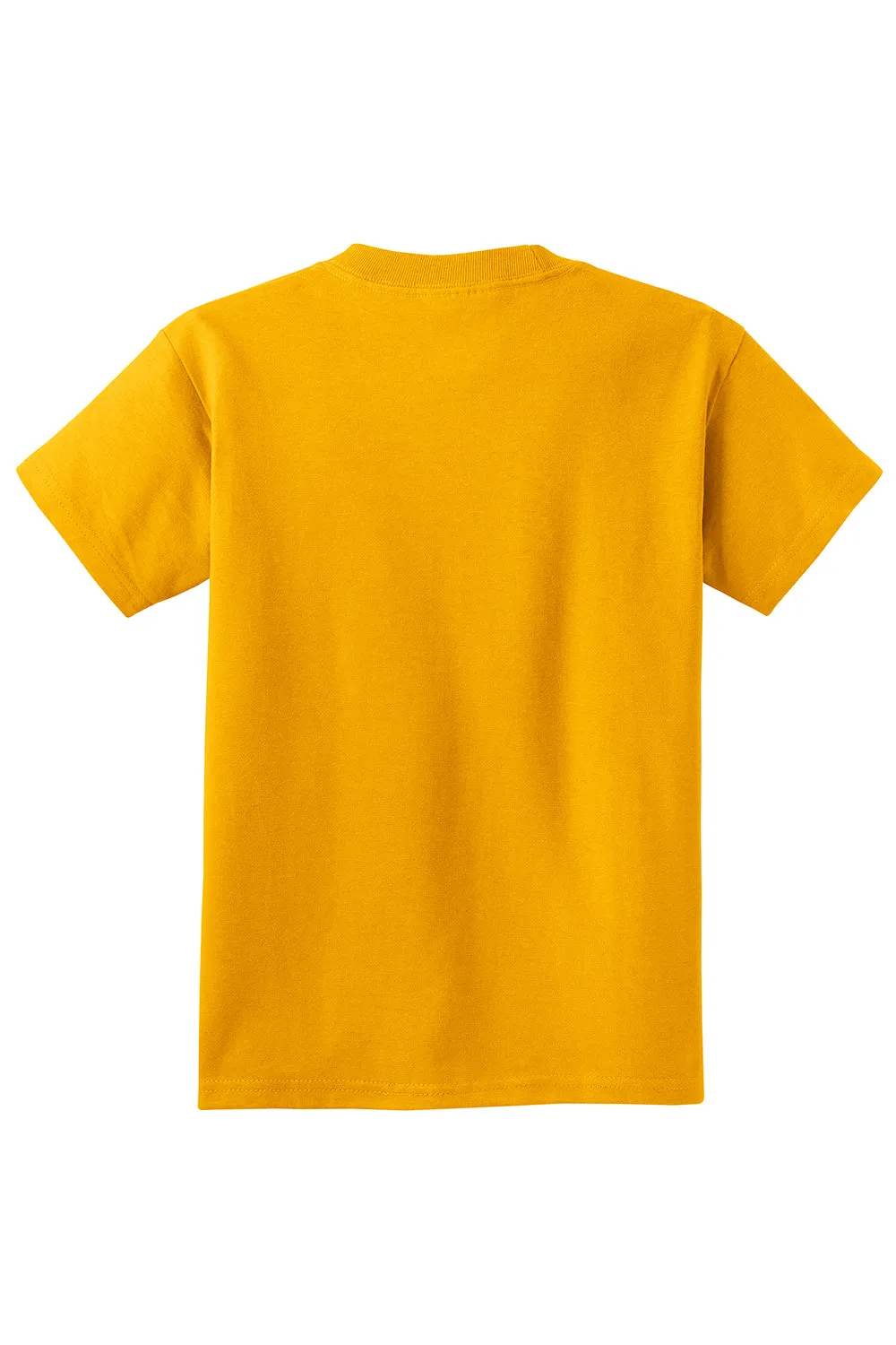 Port & Company Youth Essential Short Sleeve Crewneck T-Shirt - Gold