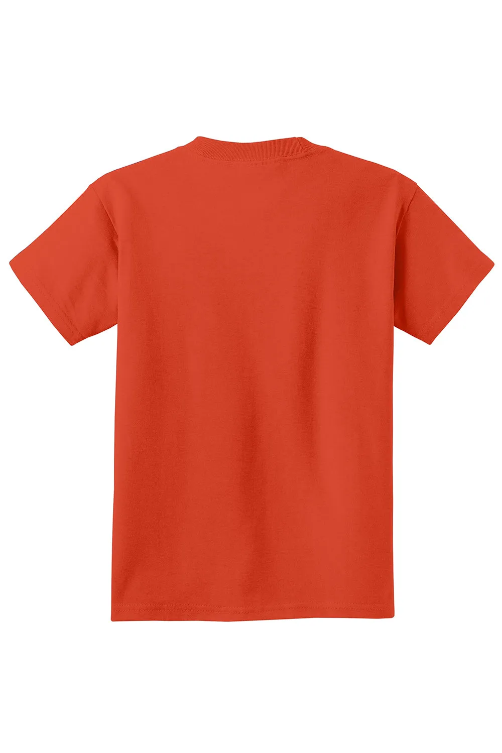 Port & Company Youth Essential Short Sleeve Crewneck T-Shirt - Orange