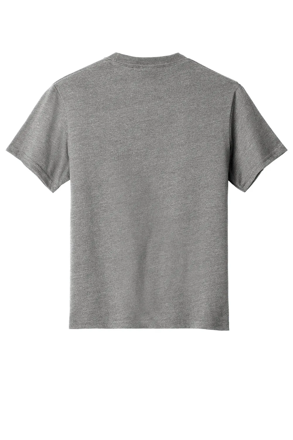 Port & Company Youth Fan Favorite Short Sleeve Crewneck T-Shirt - Heather Graphite Grey