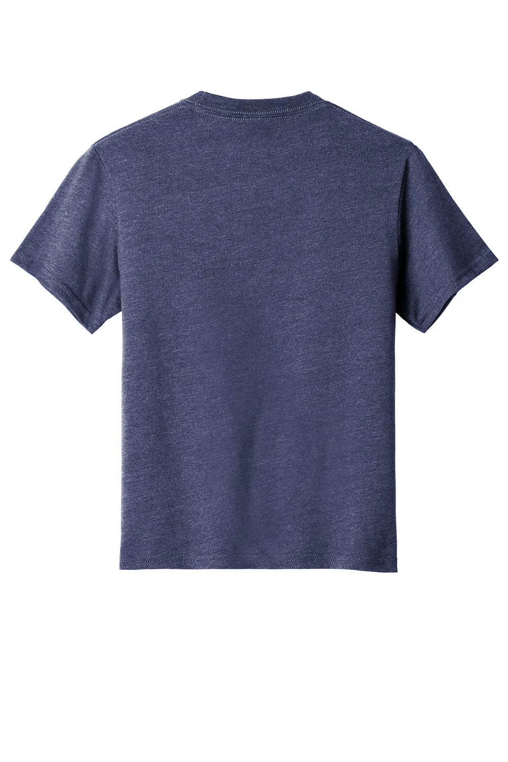 Port & Company Youth Fan Favorite Short Sleeve Crewneck T-Shirt - Heather Team Navy Blue