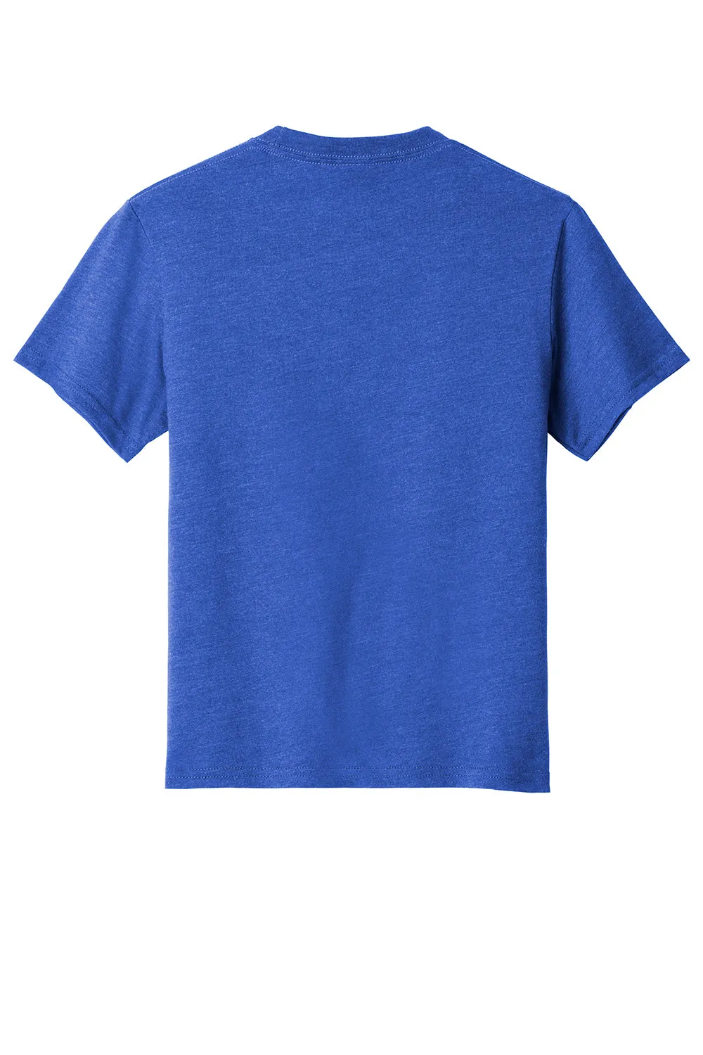 Port & Company Youth Fan Favorite Short Sleeve Crewneck T-Shirt - Heather True Royal Blue