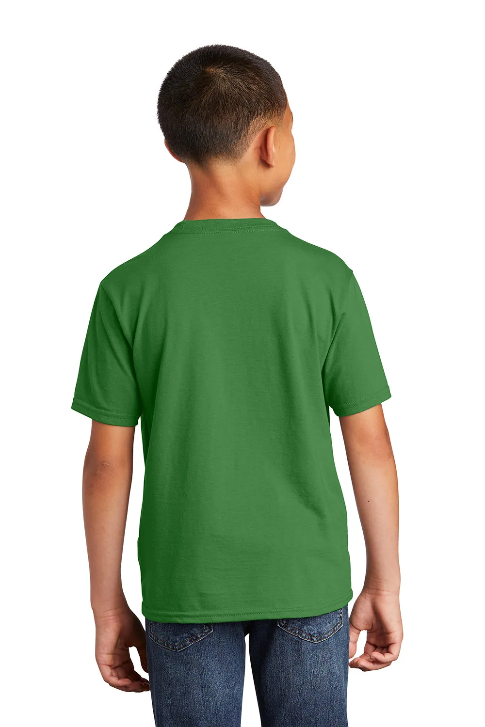Port & Company Youth Fan Favorite Short Sleeve Crewneck T-Shirt - Kiwi Green