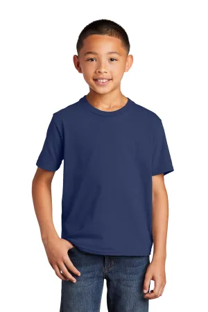 Port & Company Youth Fan Favorite Short Sleeve Crewneck T-Shirt - Team Navy Blue