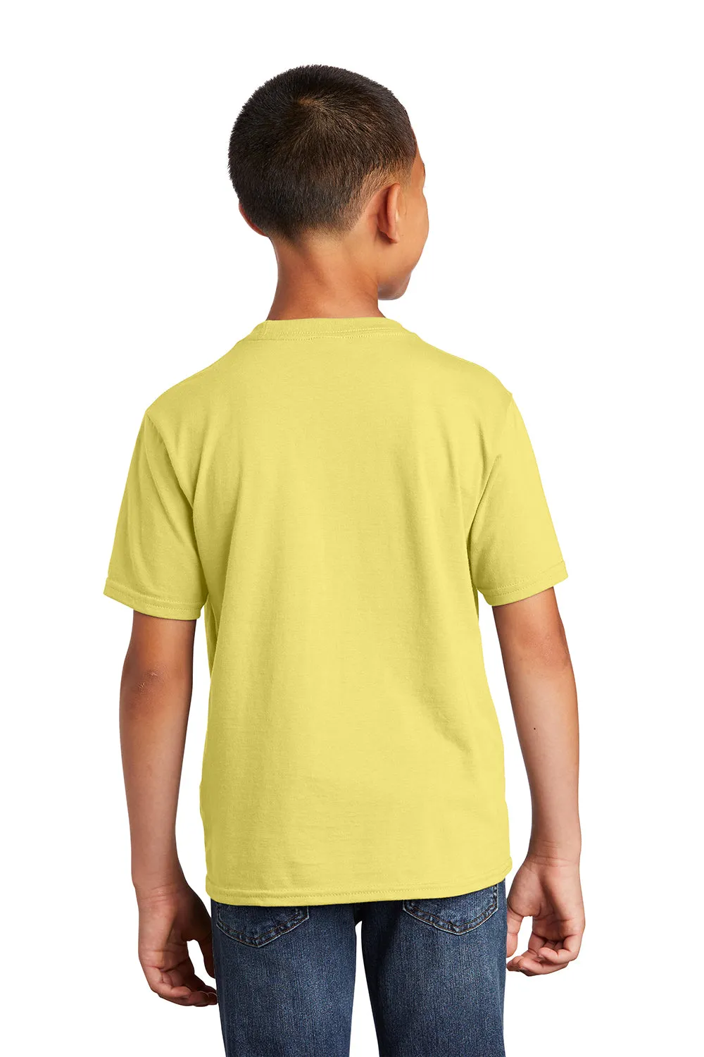 Port & Company Youth Fan Favorite Short Sleeve Crewneck T-Shirt - Yellow