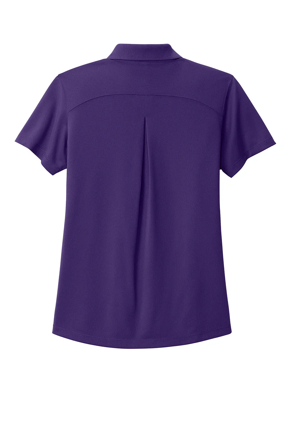 Port Authority Womens Wearever Moisture Wicking Pique Short Sleeve Polo Shirt - Prism Purple