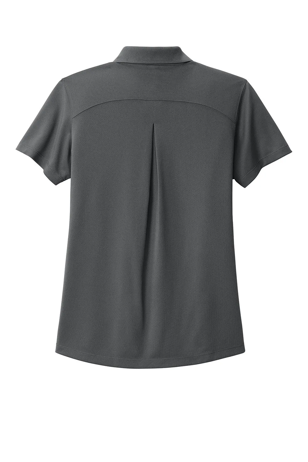 Port Authority Womens Wearever Moisture Wicking Pique Short Sleeve Polo Shirt - Storm Grey