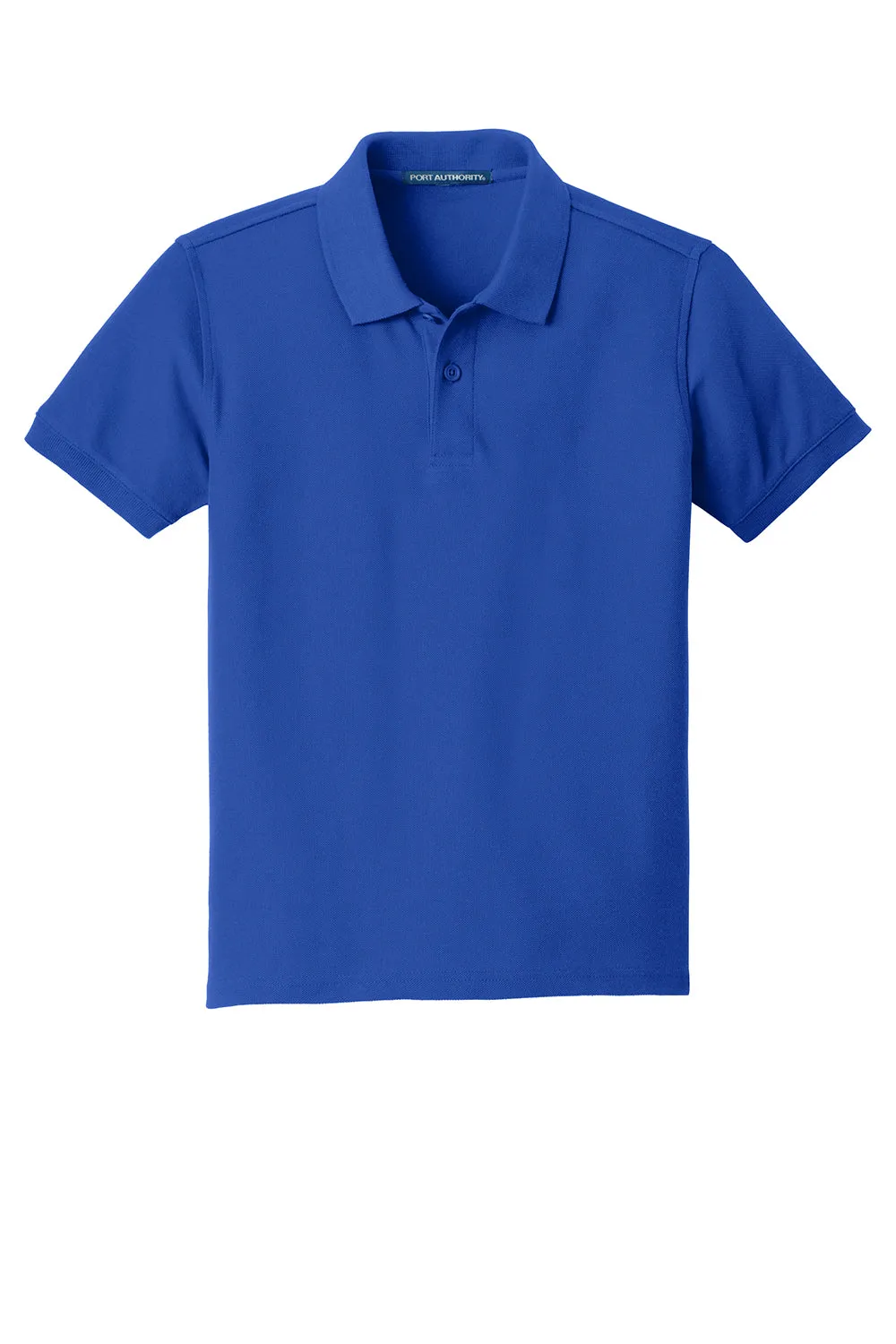 Port Authority Youth Core Classic Short Sleeve Polo Shirt - True Royal Blue