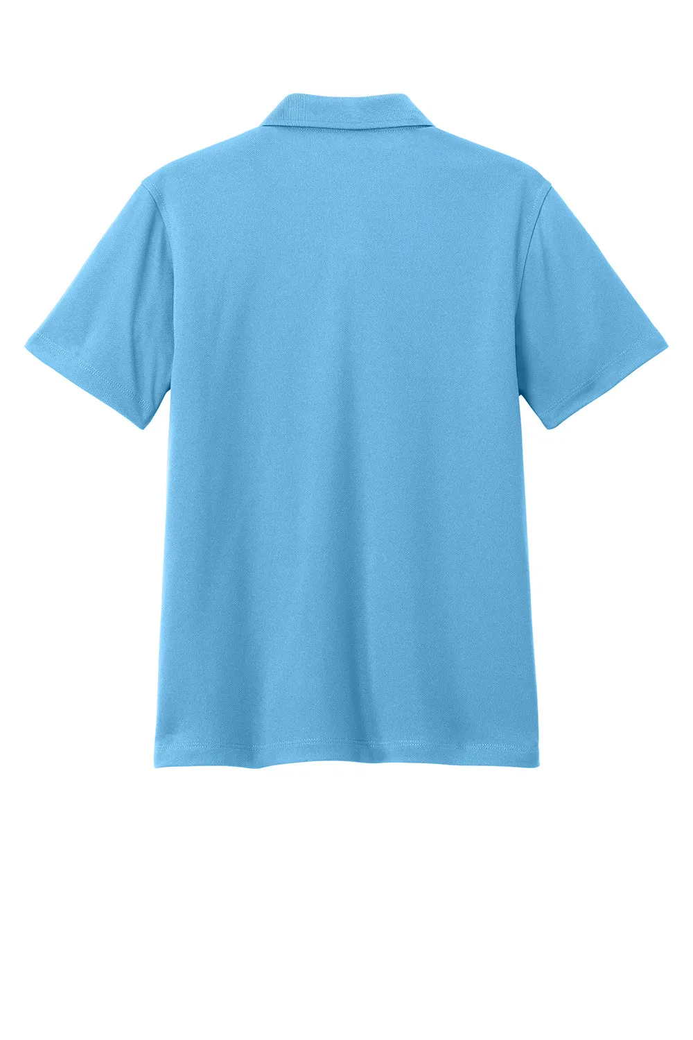 Port Authority Youth Dry Zone Moisture Wicking Short Sleeve Polo Shirt - Carolina Blue