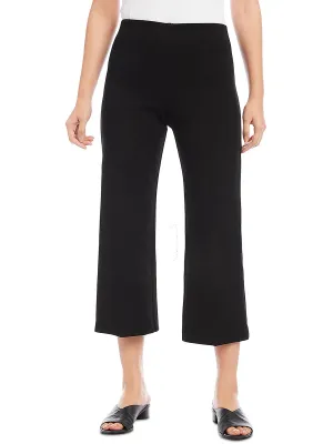 Presley Womens High Rise Work Wear Cropped Pants